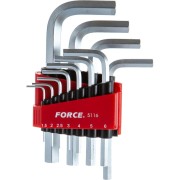 Набор шестигранников FORCE 5116 Набор шестигранников FORCE 5116