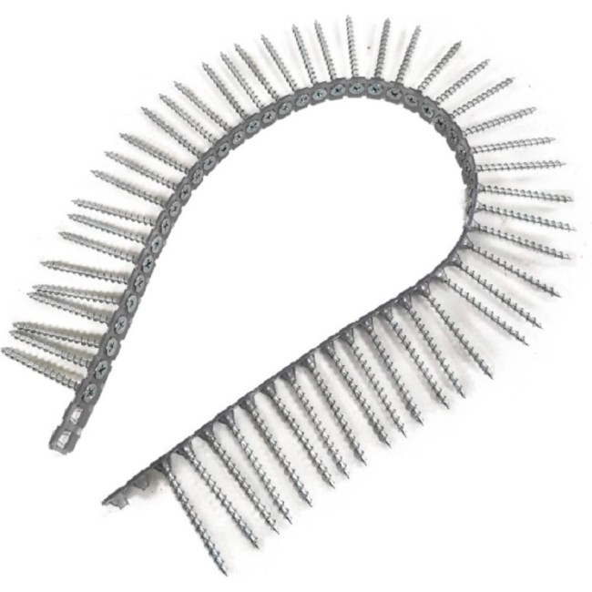 Ленточные оцинкованные саморезы Senco PH2 3.9x50 мм 39A50MC