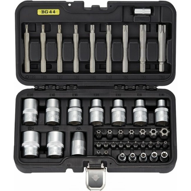 Набор бит и торцевых головок Berger BG BG044-1214
