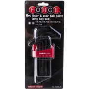 Набор торкс FORCE 5098LB Набор торкс FORCE 5098LB