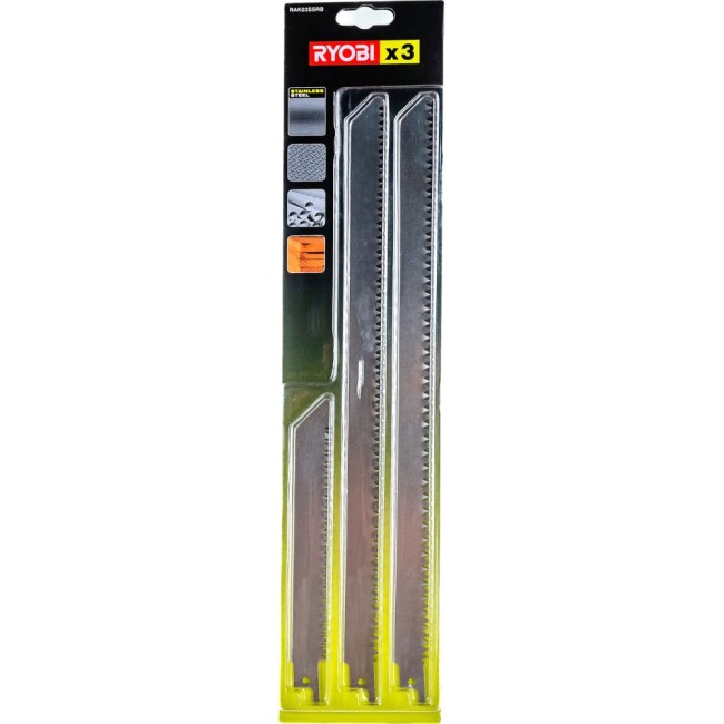 Полотна для сабельной пилы Ryobi RAK03SSRB Полотна для сабельной пилы Ryobi RAK03SSRB