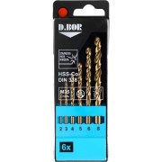 Набор сверл по металлу D.BOR COBALT D-TD-338-CO5-PS1-06 Набор сверл по металлу D.BOR COBALT D-TD-338-CO5-PS1-06