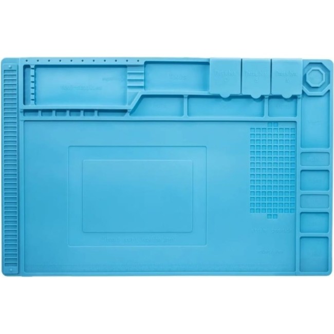 Термостойкий магнитный коврик для пайки и ремонта QUICKO QTST501