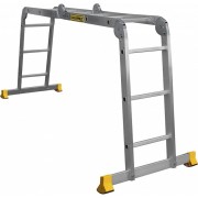 Алюминиевая шарнирная лестница Алюмет Серия Т4 Т 433