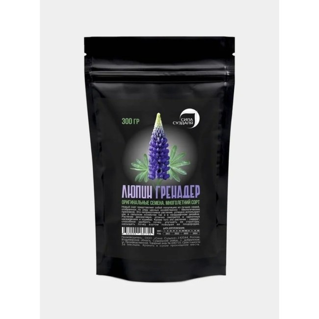 Семена Сила Суздаля Люпин Гренадер 4680004061755