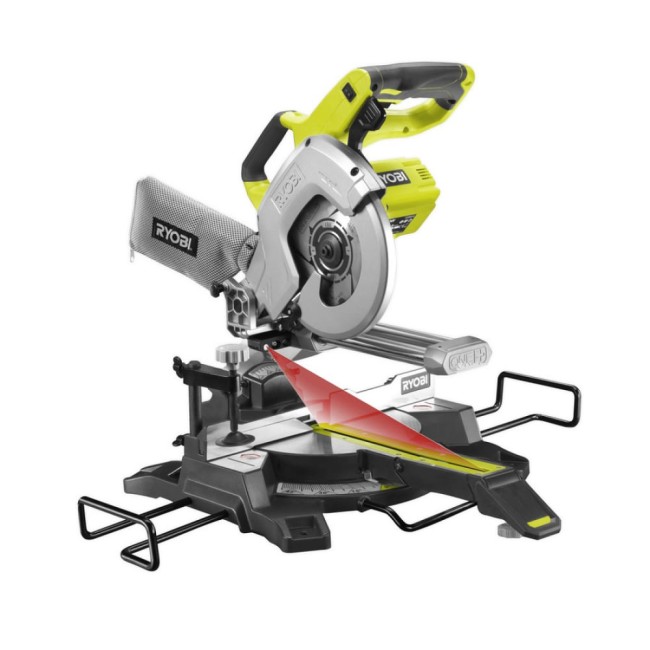 Аккумуляторная торцовочно-усовочная пила Ryobi ONE+ R18MS216-0 5133003597