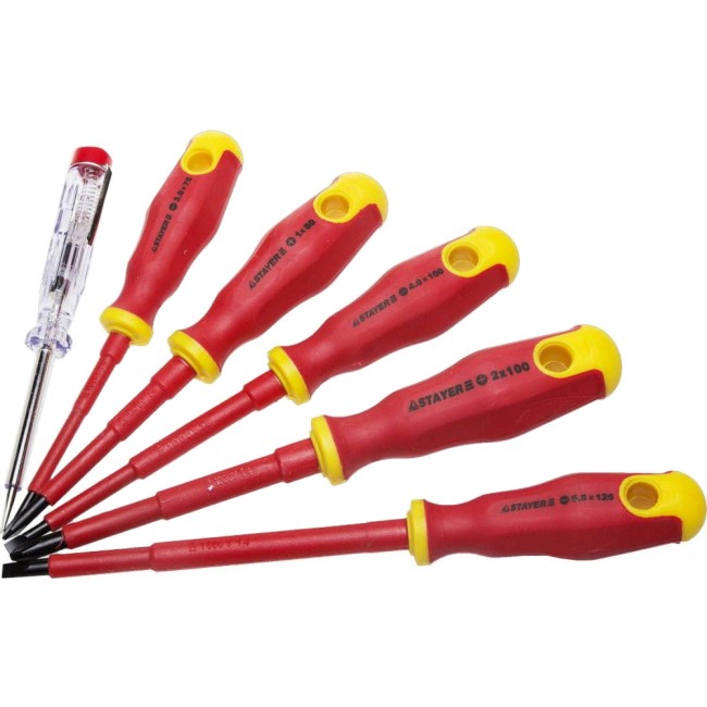Набор диэлектрических отверток STAYER Profi-Electro 25145-H6_z01