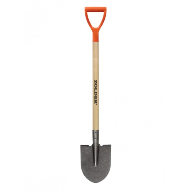 Штыковая дачная остроконечная лопата ZOLDER 128275