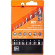 Набор сверл по металлу TDM Рубин SQ1093-0101 Набор сверл по металлу TDM Рубин SQ1093-0101