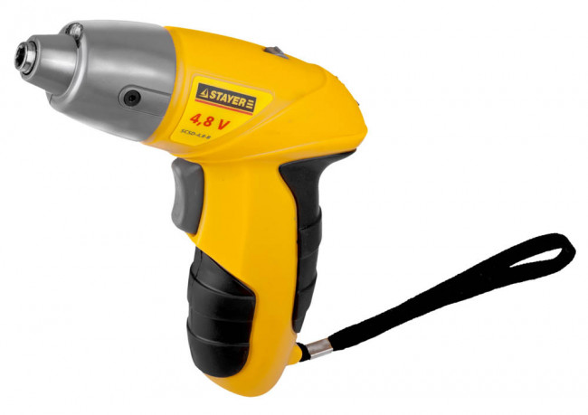 Отвертка STAYER аккумуляторная, реверс, подсветка, с набором бит, 0.7А/час, 2.5Нм, 4.8В, кейс с набором бит, ( SCSD-4.8-B ) Отвертка STAYER аккумуляторная, реверс, подсветка, с набором бит, 0.7А/час, 2.5Нм, 4.8В, кейс с набором бит, ( SCSD-4.8-B )