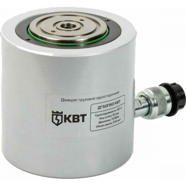 Грузовой односторонний домкрат КВТ ДГ50П50 74336