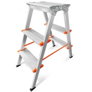 Алюминиевая стремянка Эйфель Библио 130 - 203