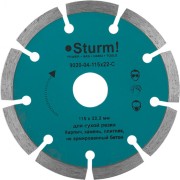 Алмазный диск Sturm 9020-04-115x22-C Алмазный диск Sturm 9020-04-115x22-C