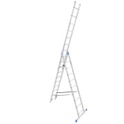 Трехсекционная алюминиевая лестница LadderBel LS310 Трехсекционная алюминиевая лестница LadderBel LS310