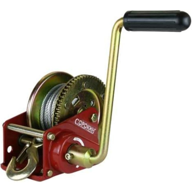 Ручная барабанная лебедка Сорокин 4.9 4.9