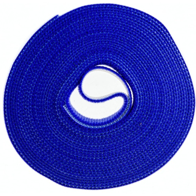 Лента-липучка Hyperline WASNR-5x16-BL 401609