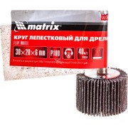 Лепестковый круг для дрели MATRIX 74161 Лепестковый круг для дрели MATRIX 74161