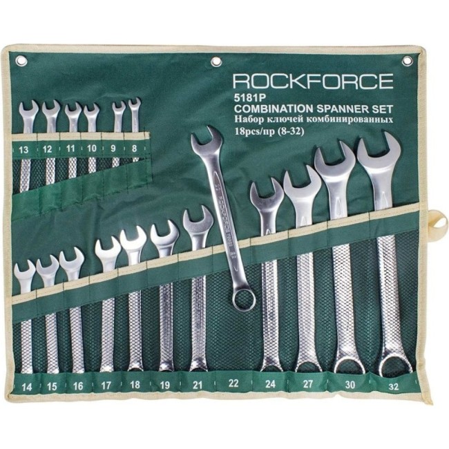 Набор ключей комбинированных Rockforce RF-5181P