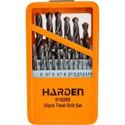 Набор сверл по металлу Harden 610293 Набор сверл по металлу Harden 610293