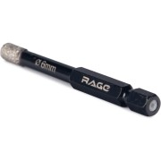 Алмазная коронка по керамограниту RAGE 6 мм с шестигранным хвостовиком 559531 Алмазная коронка по керамограниту RAGE 6 мм с шестигранным хвостовиком 559531