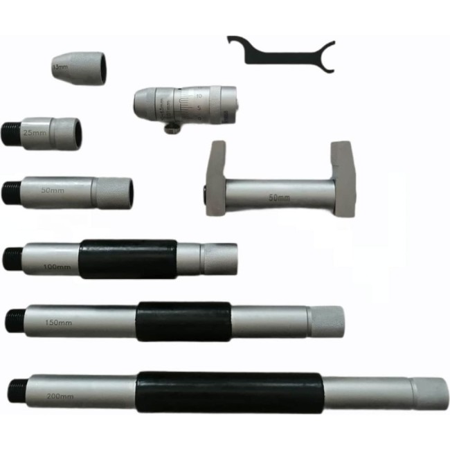 Микрометрический нутромер ГТО НМ 50-600, 0,01мм LM5060001