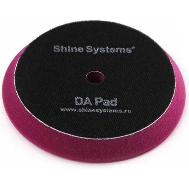 Твердый полировальный круг Shine systems DA Foam Pad Purple SS555