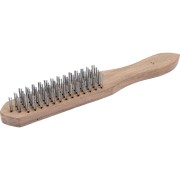 Ручная пятирядная металлическая щетка SITOMO ЭКОНОМ 952906 Ручная пятирядная металлическая щетка SITOMO ЭКОНОМ 952906