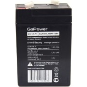 Свинцово-кислотный аккумулятор GoPower LA-645/security 00-00015321