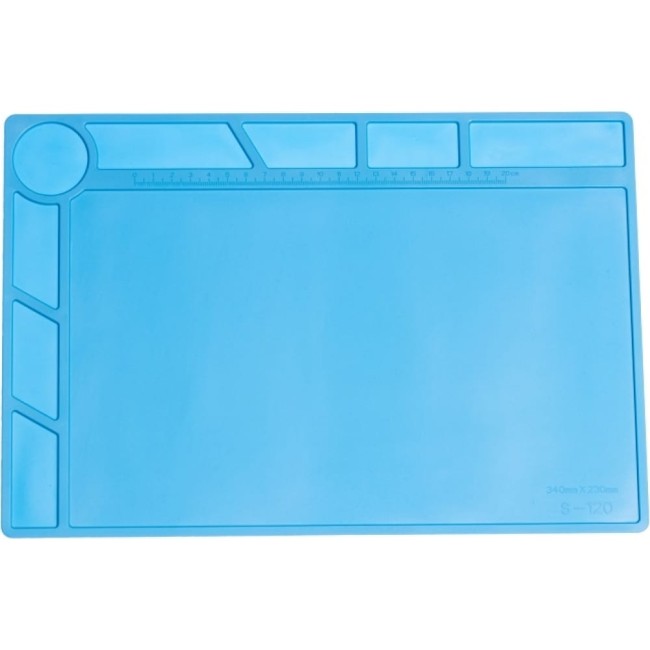 Термостойкий коврик для пайки и ремонта QUICKO QTS120