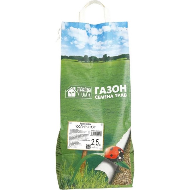 Травосмесь газона семена Зеленый уголок Солнечная 4660001294479