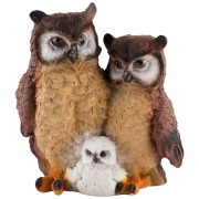 Садовая фигурка PARK Семья сов 169375