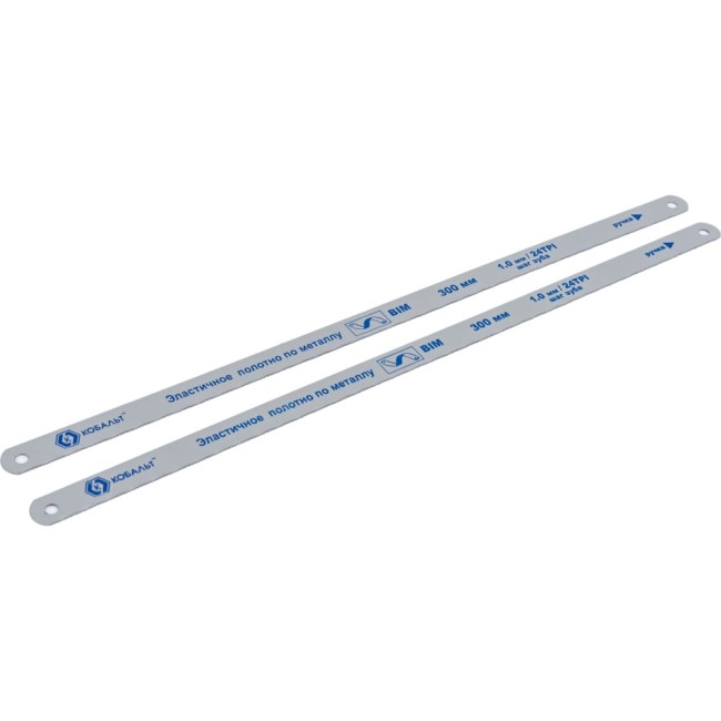 Ножовочные полотна по металлу КОБАЛЬТ 248-238