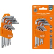 Набор ключей torx TDM Алмаз SQ1021-0102 Набор ключей torx TDM Алмаз SQ1021-0102