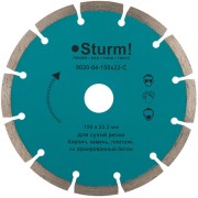 Сегментный алмазный диск по кирпичу Sturm 9020-04-150x22-C Сегментный алмазный диск по кирпичу Sturm 9020-04-150x22-C