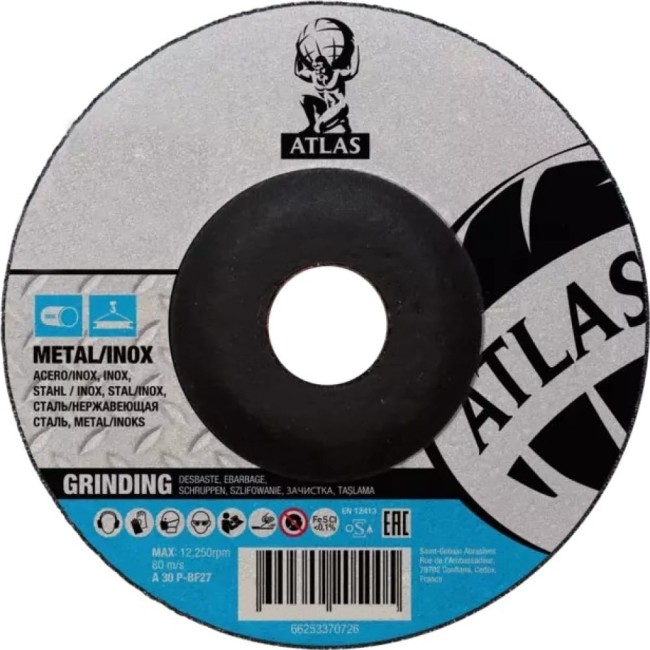 Зачистной круг по нержавеющей стали/металлу Атлас 66252849931