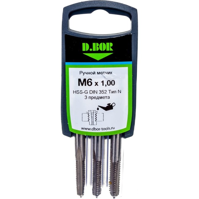 Ручной метчик D.BOR 9G10M06-1002D