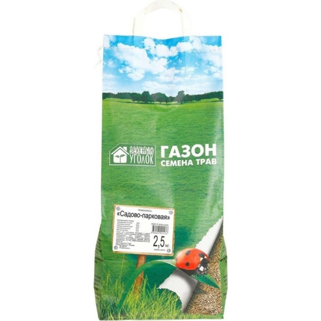 Травосмесь газона семена Зеленый уголок Садово-парковая 4660001294455