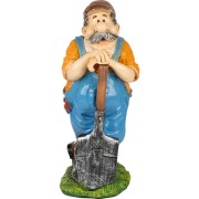 Садовая фигурка PARK Мужик с лопатой 169461 Садовая фигурка PARK Мужик с лопатой 169461