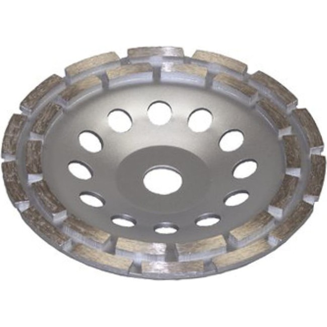 Сегментная двухрядная алмазная чашка EКТО DC-002-150