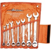 Набор комбинированных трещоточных ключей Airline AT-7-12 Набор комбинированных трещоточных ключей Airline AT-7-12