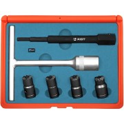 Набор разверток для ремонта седел форсунок на дизельных двигателях AIST 00-00011139 Набор разверток для ремонта седел форсунок на дизельных двигателях AIST 00-00011139