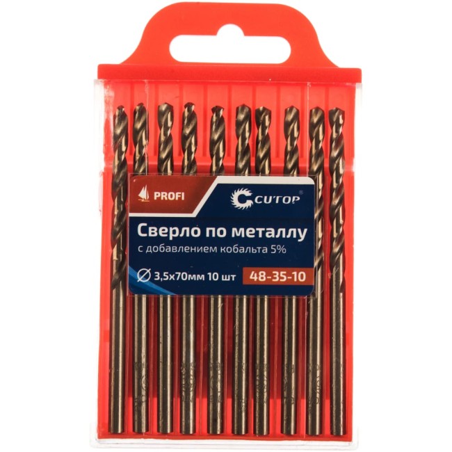 Сверло по металлу CUTOP Profi 48-35-10