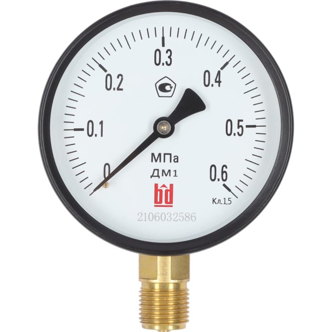 Манометр BD ДМ 1 Т2 100 Р 1151100002