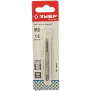 Одинарный метчик для нарезания метрической резьбы ЗУБР Мастер 4-28002-06-1.0