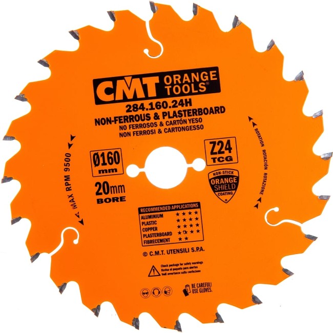 Диск пильный цветные металлы, пластики CMT TCG 284.160.24H