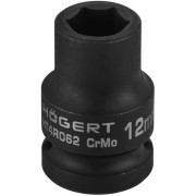 Торцевая ударная шестигранная головка HOEGERT TECHNIK HT4R062 Торцевая ударная шестигранная головка HOEGERT TECHNIK HT4R062