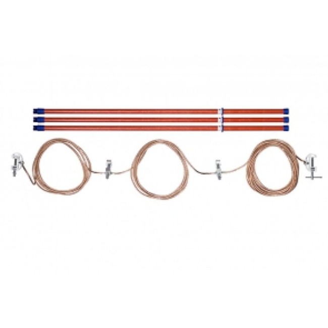 Переносное заземление для ВЛ до 10 кВ Антиток ЗПЛ-10-3 404829