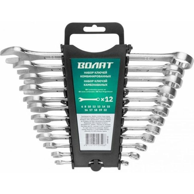 Набор ключей ВОЛАТ 15340-12 Набор ключей ВОЛАТ 15340-12