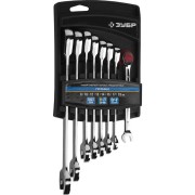 Набор комбинированных трещоточных ключей ЗУБР 27074-H8_z01 Набор комбинированных трещоточных ключей ЗУБР 27074-H8_z01