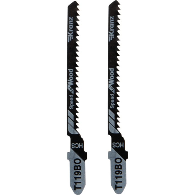 Пилка для лобзика по оргстеклу KRANZ T119BO KR-92-0311